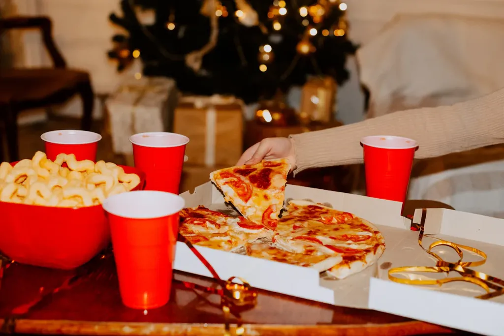 Célébration : de la musique et des snacks